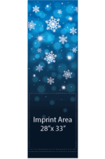 Snowflake & Stars Serene Street Banner 16940