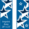 Starshine Navy Street Banner Set 17201