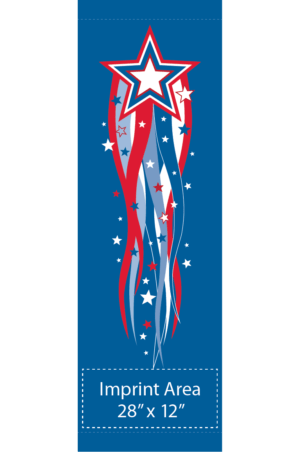Freedom Star Street Banner 17204