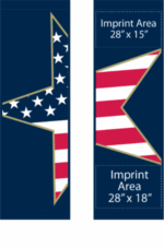 Let Freedom Star Ring Street Banner Set 17302