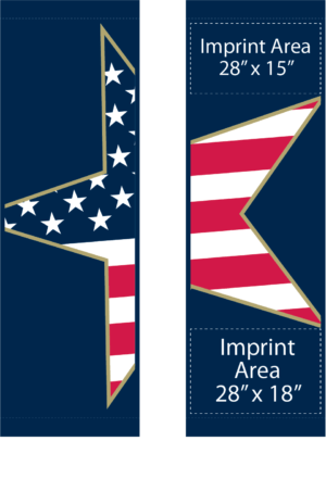 Let Freedom Star Ring Street Banner Set 17302