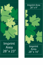 Green Foliage Street Banner Set