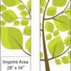 Leafy Tree Stencil Street Banner Set 17931