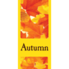 Golden Autumn Foliage Street Banner 17942