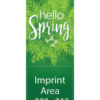 Hello Green Spring Street Banner