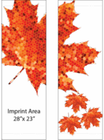 Bright Maple Leaf Street Banner Set 18942