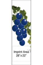 Sweet Fall Grapes Street Banner 19942