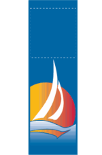 Sunset Sailing Day Street Banner 20381