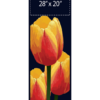 Realistic Tulip Trio Street Banner