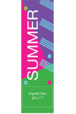 Bright Summer Colors Street Banner