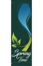 Spring Awakens Street Banner
