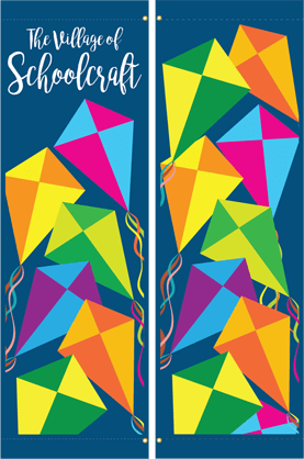 Bright Kites Galore Street Banner Set