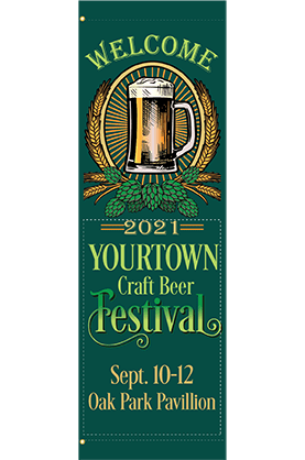 Yourtown Craft Beer Street Banner 21819