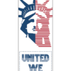 United Lady Liberty Street Banner 21905