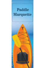 Kayak The Day Away Street Banner