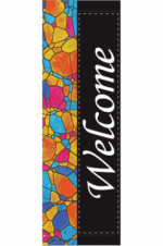 Creative Displays Bright Mosaic Welcome Street Banner