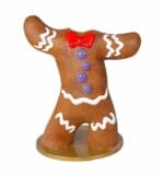 Creative Displays 5' Gingerbread Photo Op Fiberglass Holiday Display