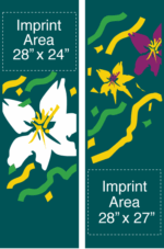 Creative Displays Bright Double Spring Street Banner Set