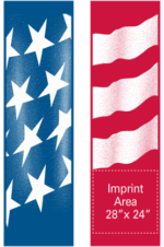 Double Glory Stars & Stripes Street Banner Set 97114