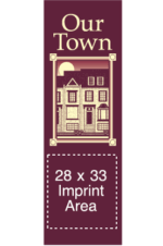 Creative Displays Our Town Framed Street Banner 99116
