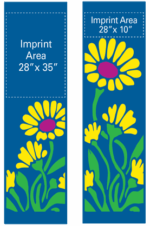 Creative Displays Double Daisy Fun Street Banner Set
