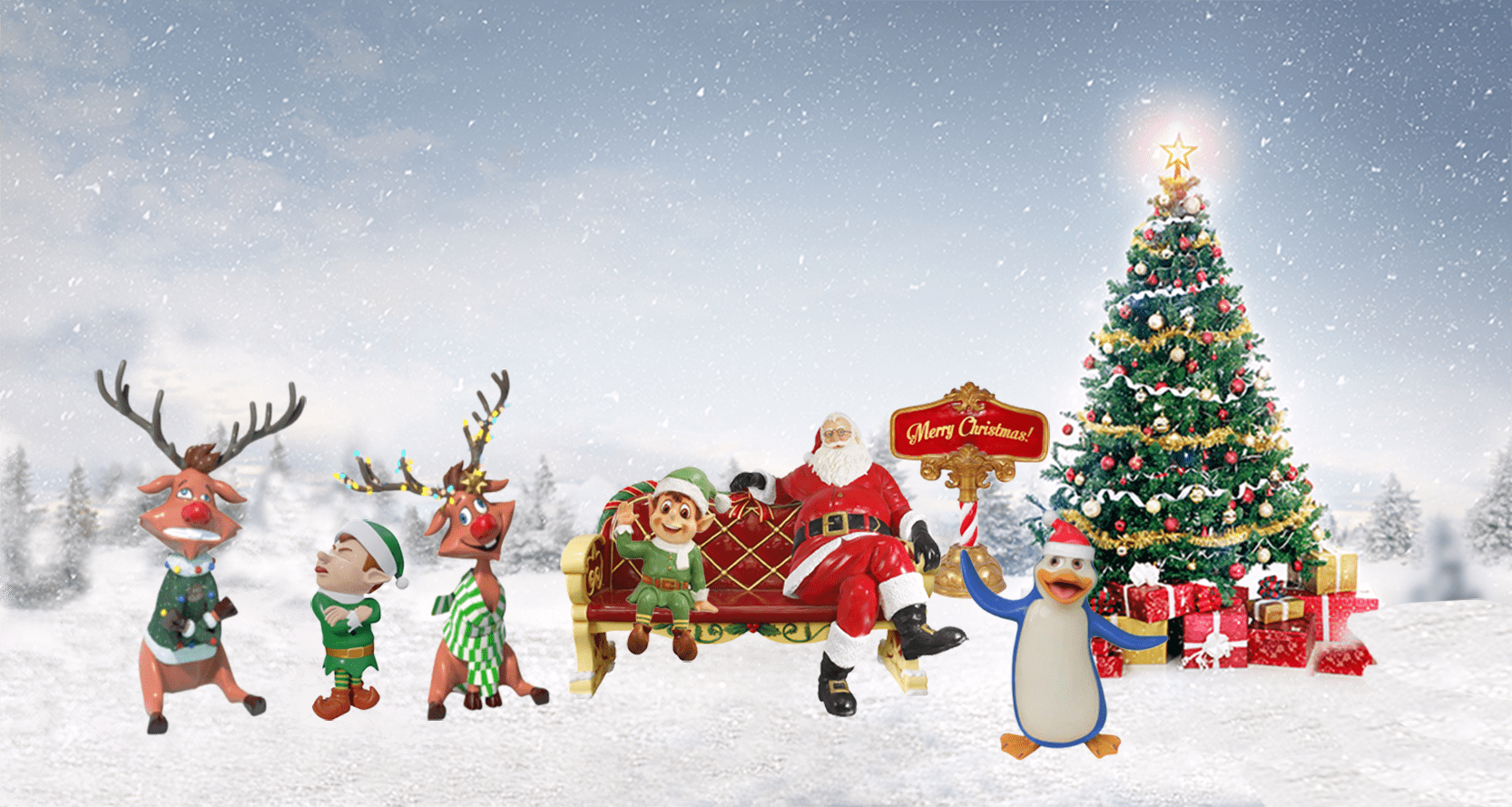 Creative Displays New Fiberglass Displays Large