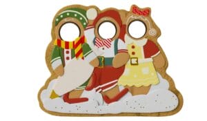 5' Gingerbread in Making Photo Op Fiberglass Display