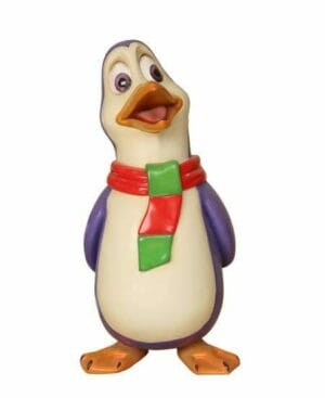 3' Phil the Penguin Singing Fiberglass Display