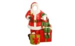 6' Santa with Elf Photo Op Fiberglass Display