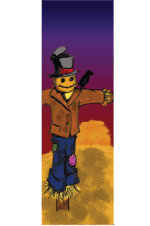 Creative Displays Silly Harvest Scarecrow Street Banner 09939