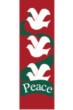 Creative Displays Doves Of Peace Ribbon Street Banner