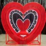 8' 3D Valentine Photo Op Display