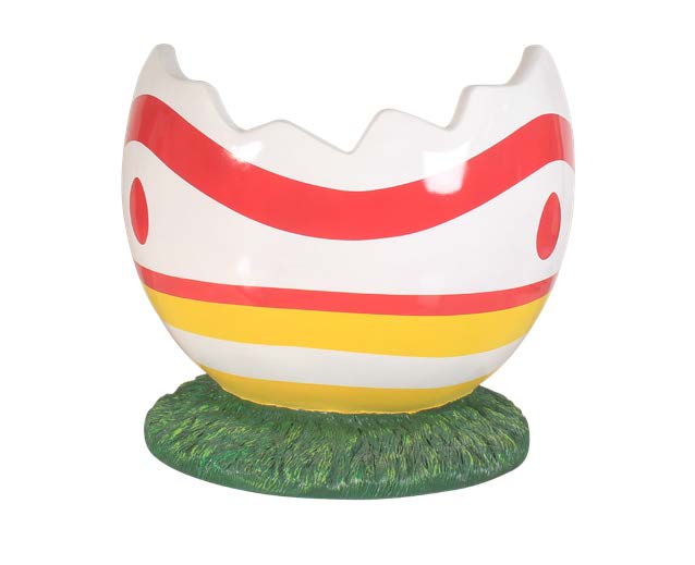 3 Foot Pink & Yellow Cracked Easter Egg Photo Op Fiberglass Display