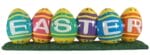 7 Foot Easter Egginary Fiberglass Display