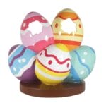5 Foot Easter Eggtastic Photo Op Fiberglass Display