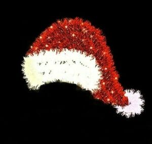 1.5 Bow Commercial Garland Tree Topper