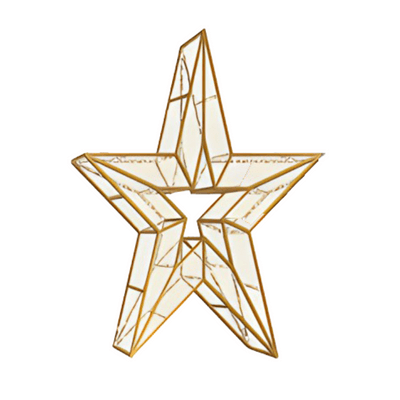 7' 3D LED Star Dimensional Display