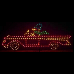 4' Snowman In Chevy Holiday Light Display