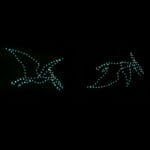 5' Animated Pterodactyl Holiday Light Display