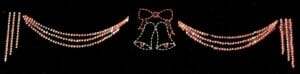 40' Silhouette Bell Swag Skyline Holiday Light Display
