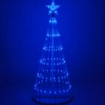 LED Blue Light Show Tree