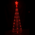 LED Red Light Show Tree