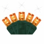 Pro-Grade® 5mm 50 Light LED Orange Strobe Light Strings