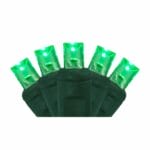 Pro-Grade® 5mm 50 Light LED Green Mini Light Strings