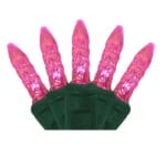 M5 50 Light LED Pink Christmas Lights