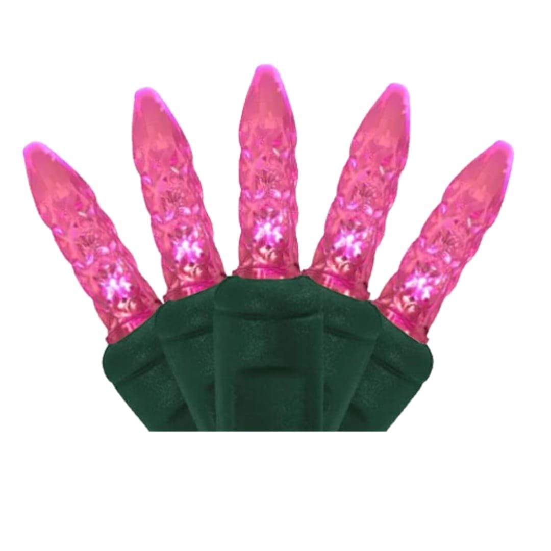 M5 50 Light LED Pink Christmas Lights