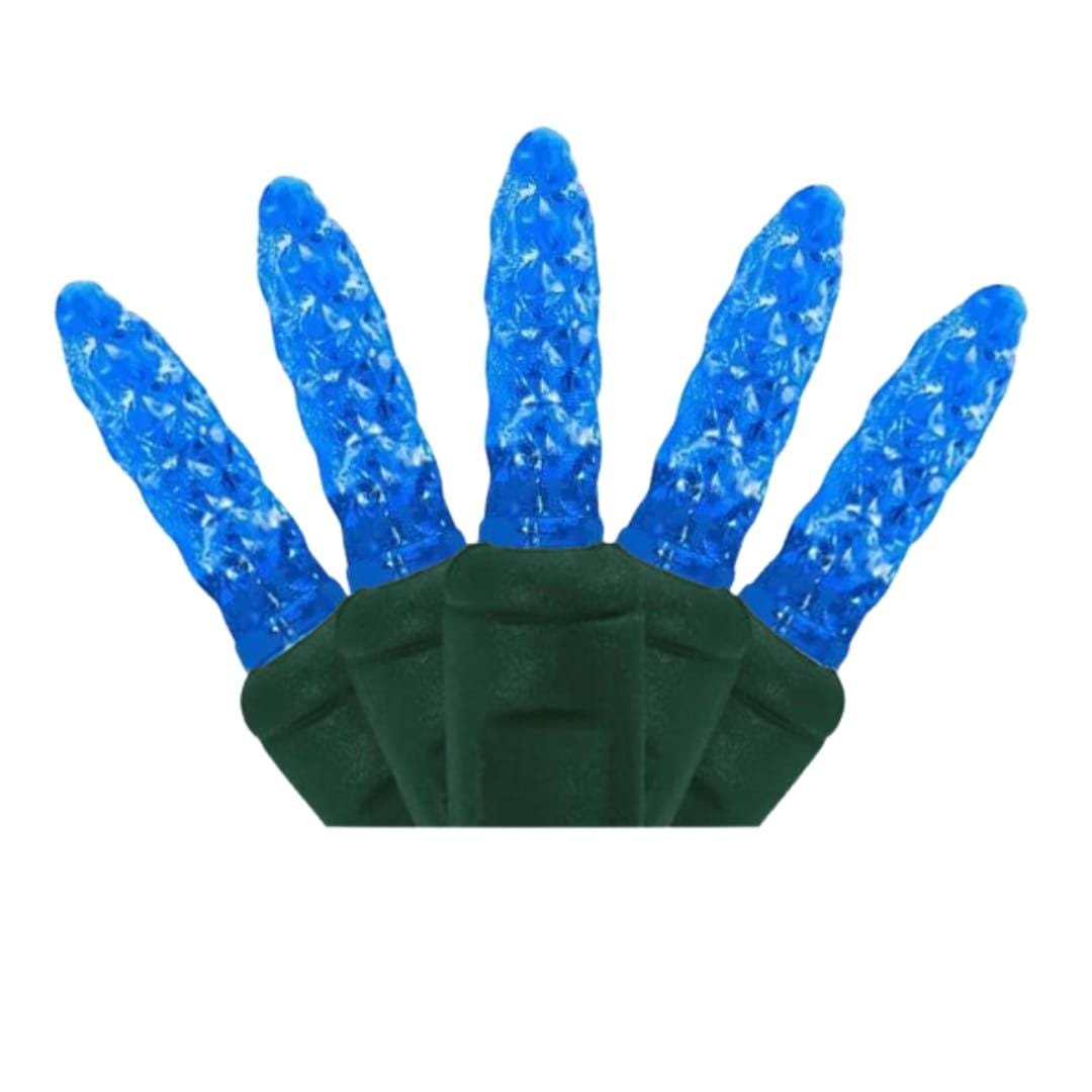 M5 50 Light LED Blue Christmas Lights