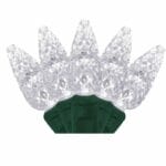 C6 50 LIGHT LED PURE WHITE CHRISTMAS LIGHTS