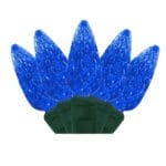 C6 70 LIGHT LED BLUE CHRISTMAS LIGHTS