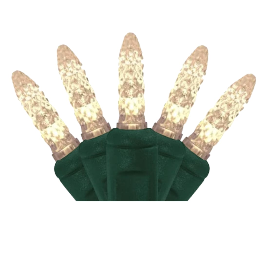 M5 50 Light LED Warm White Christmas Lights